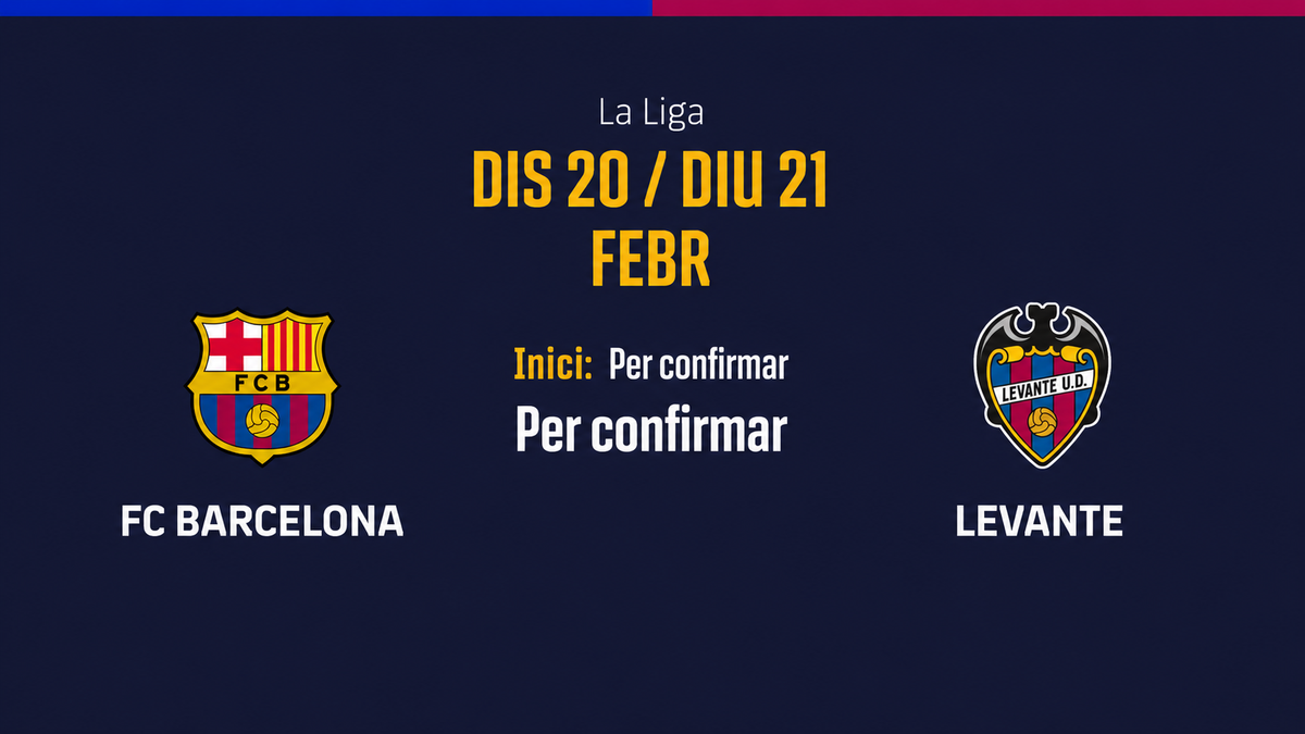 FC BARCELONA - LEVANTE