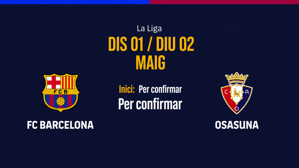 FC BARCELONA - OSASUNA